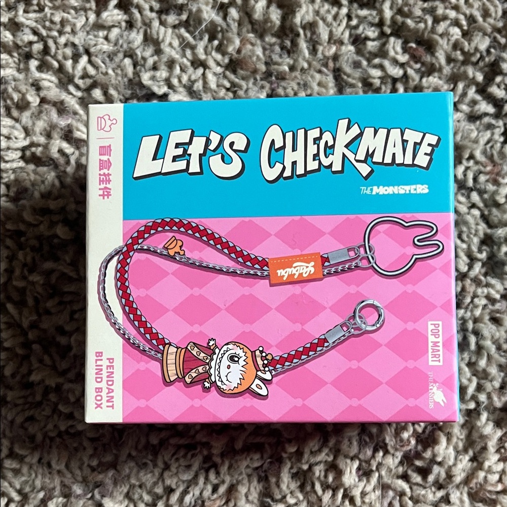 Pop Mart Let's Checkmate Pendant Blind Box